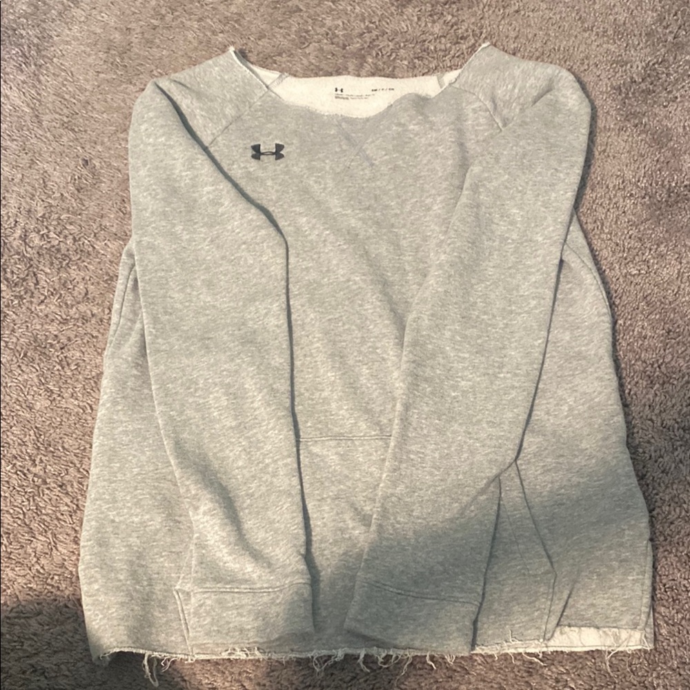 Under Armour Women's Gray Sweatshirt